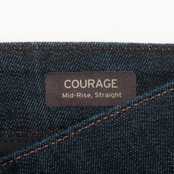 34 Heritage Dark Wash Courage Jeans - Picture 5 of 6